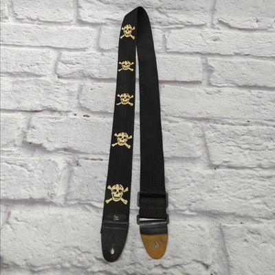 Vintage Skull Guitar Strap Made in USA