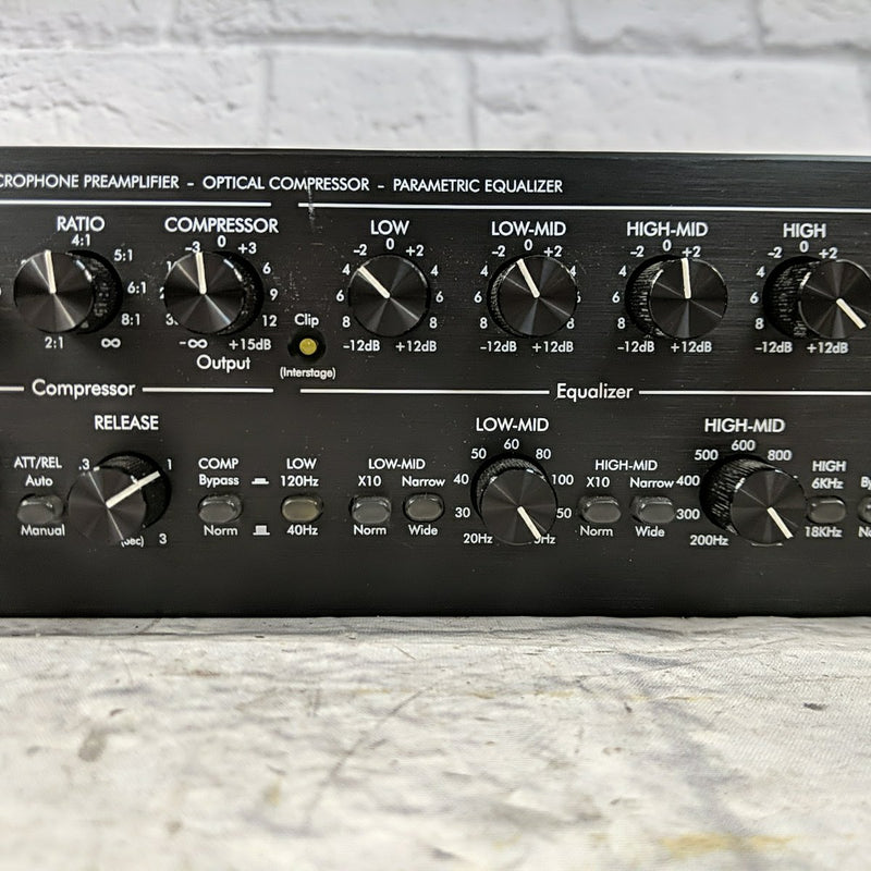 Art Pro Channel II Tube Microphone Preamp DI Parametric Equalizer an