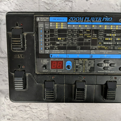 Zoom Player Pro 4040 Multi-Effects Pedal