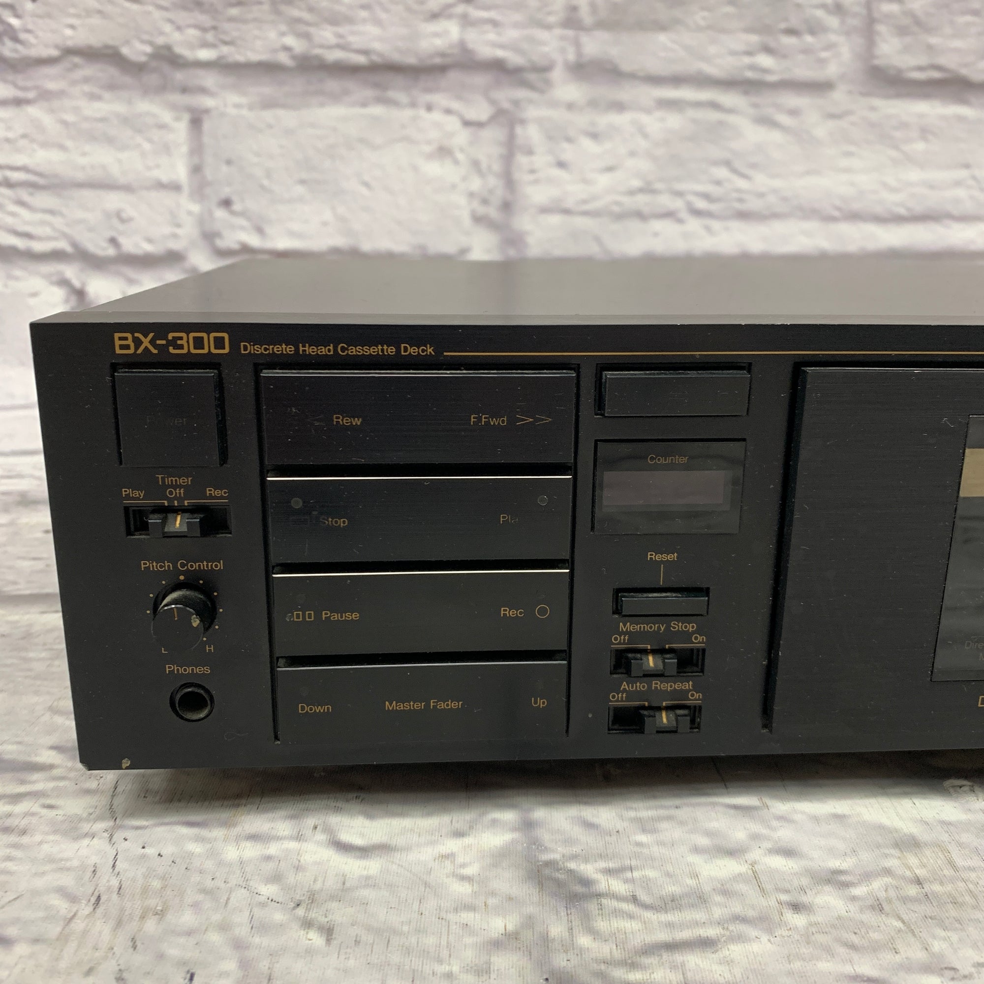 Nakamichi BX-300 Discrete 3-Head Cassette Deck