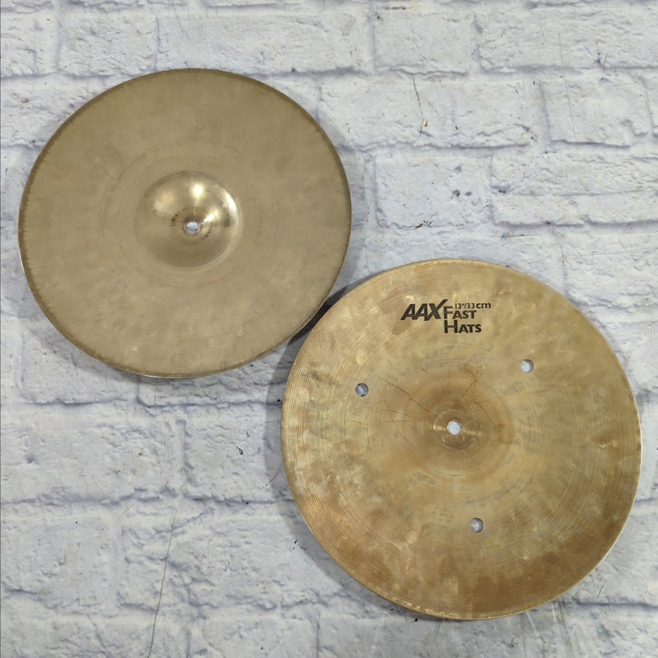 Sabian AAX Fast Hats 13" Hi Hats