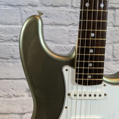 Fernandes Revival S-Standard Electric Guitar MIJ Silver Sparkle - New Old Stock!