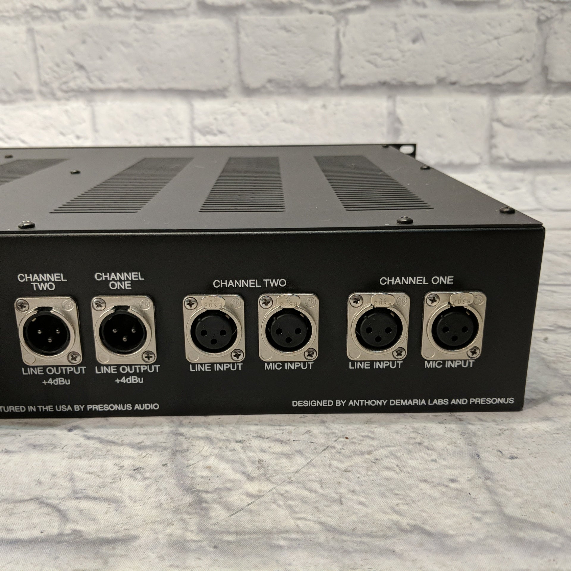 PreSonus ADL 600 2-Channel Tube Mic Preamp - Evolution Music