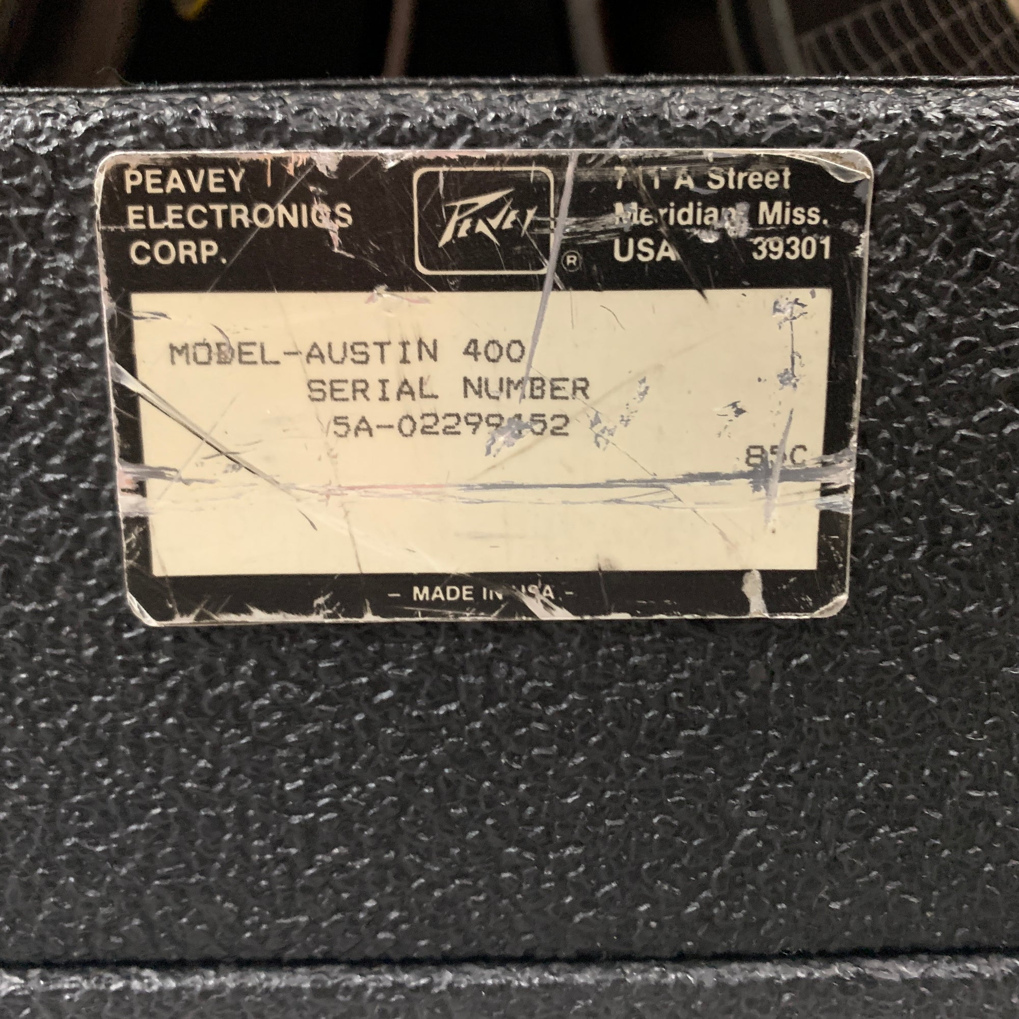 Peavey Austin 400 Guitar Combo Amp 210-Watt