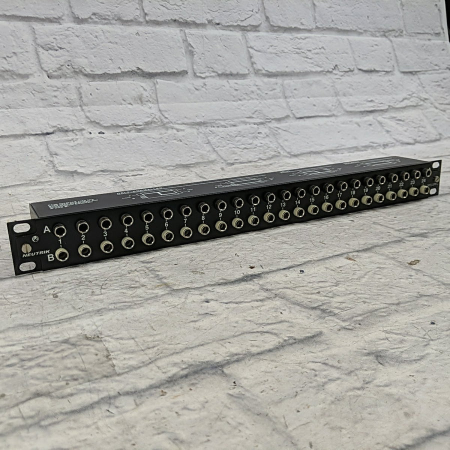 Neutrik NYS-SPP-L Modular Balanced TRS Patchbay