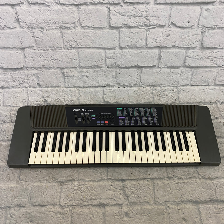 Vintage Casio CTK-100 Keyboard
