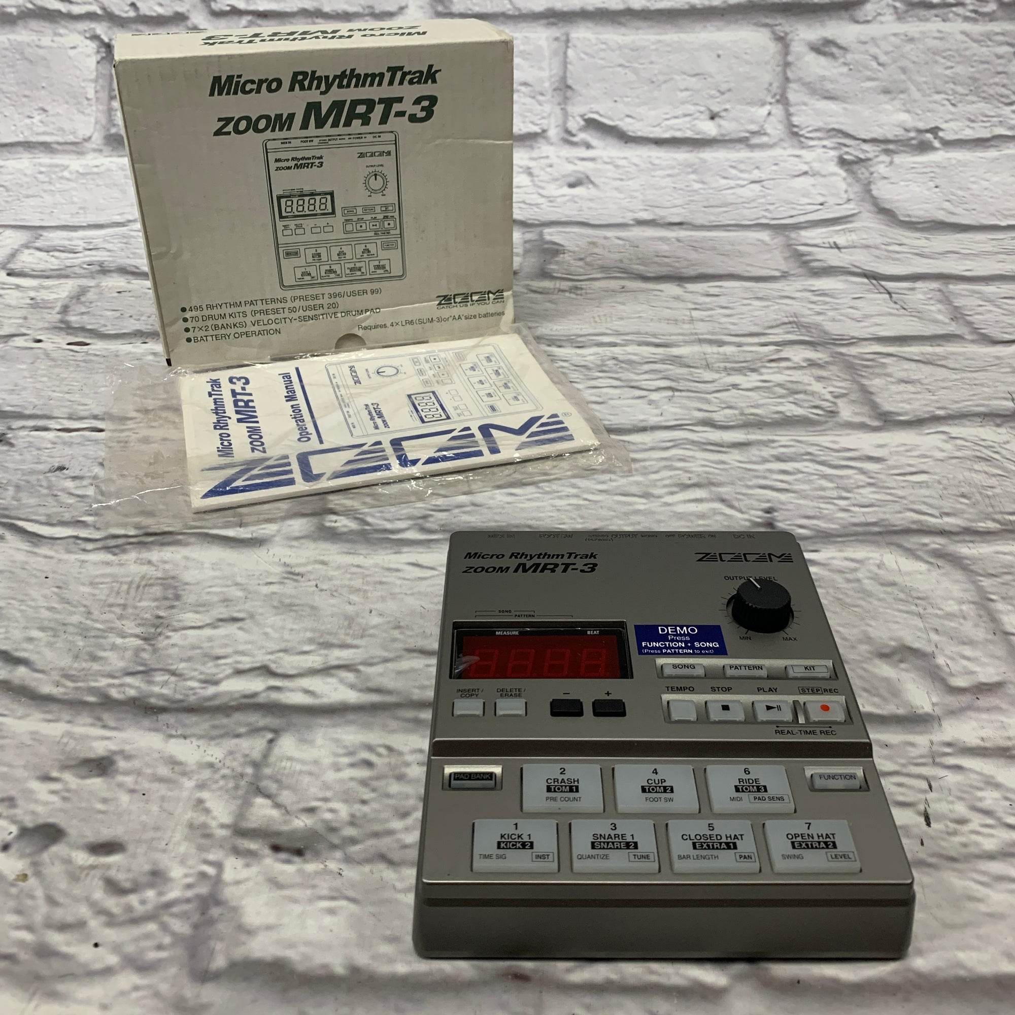 Zoom Micro RhythymTrak MRT-3 Drum Machine