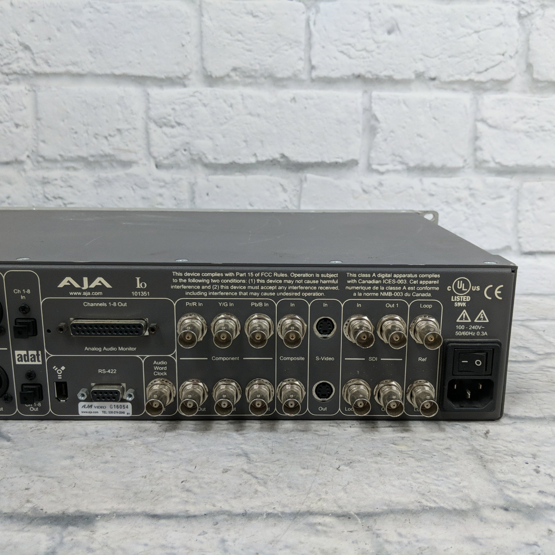 AJA IO Firewire Capture Output Device