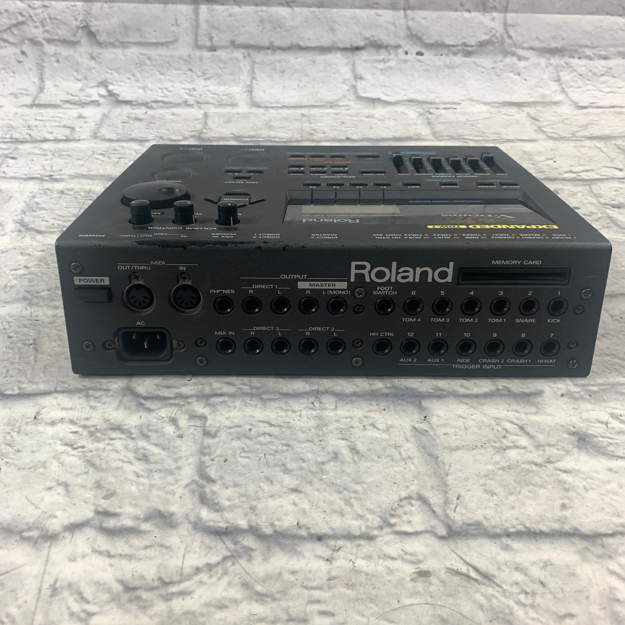 Module Roland Td13 Roland TD10 Electronic Drum Module with TDW-1 Expansion Built-In ...