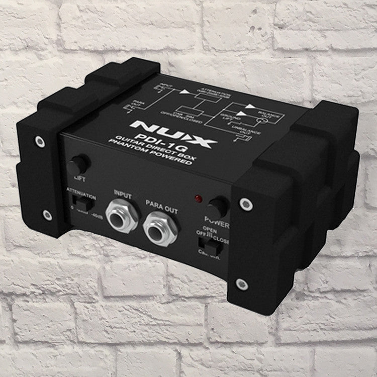 NuX PDI-1G Phantom Powered Guitar Direct Box