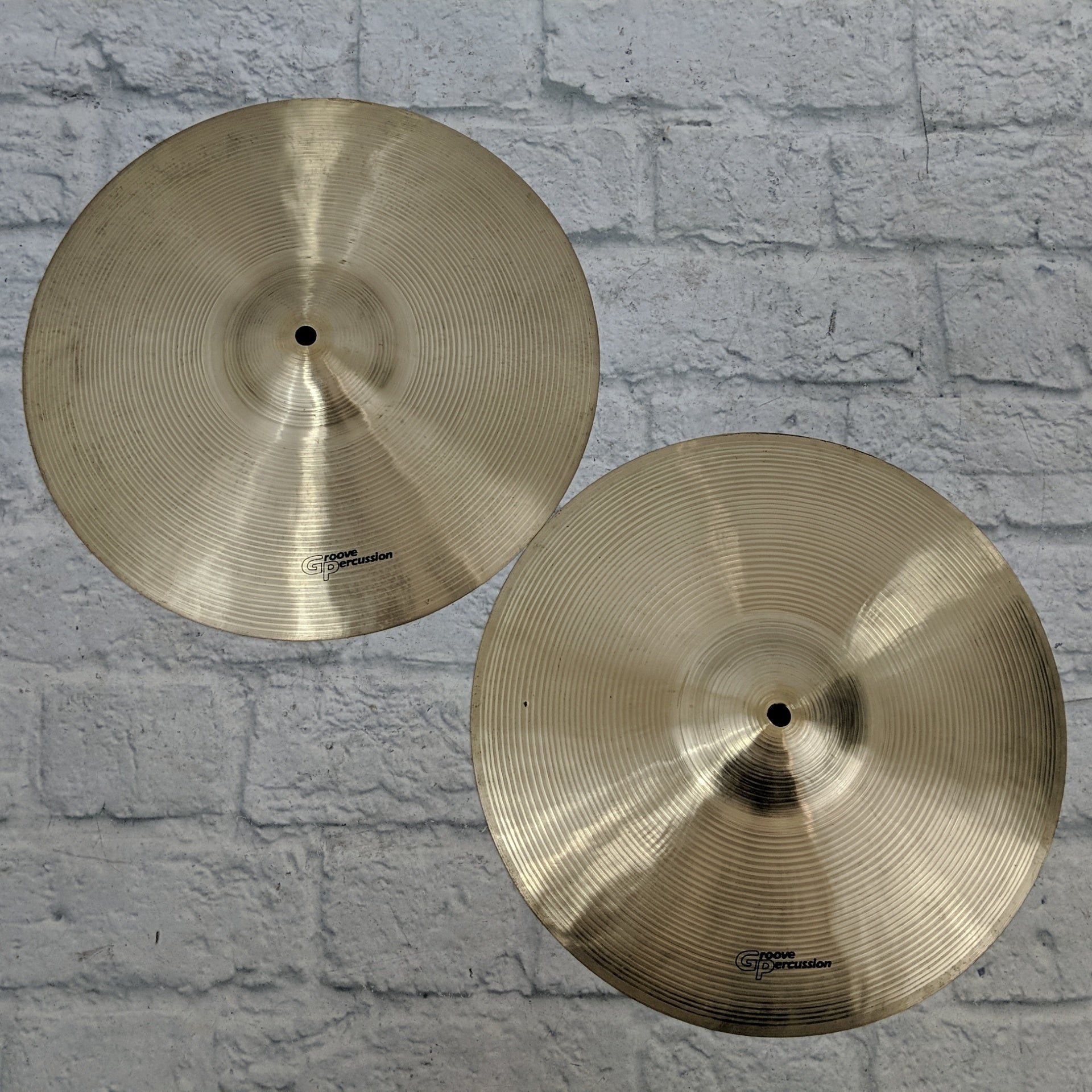 Groove Percussion Hi Hat Cymbals