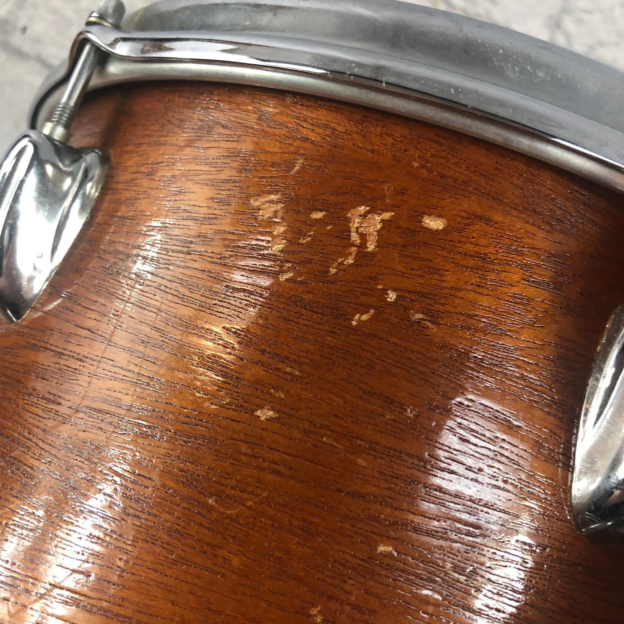 Slingerland Magnum 12 Walnut Rack Tom