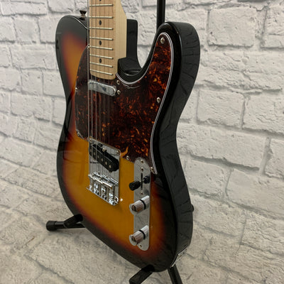 Nashville Guitar Works 125 Single Cutaway - Sunburst, Maple Fretboard