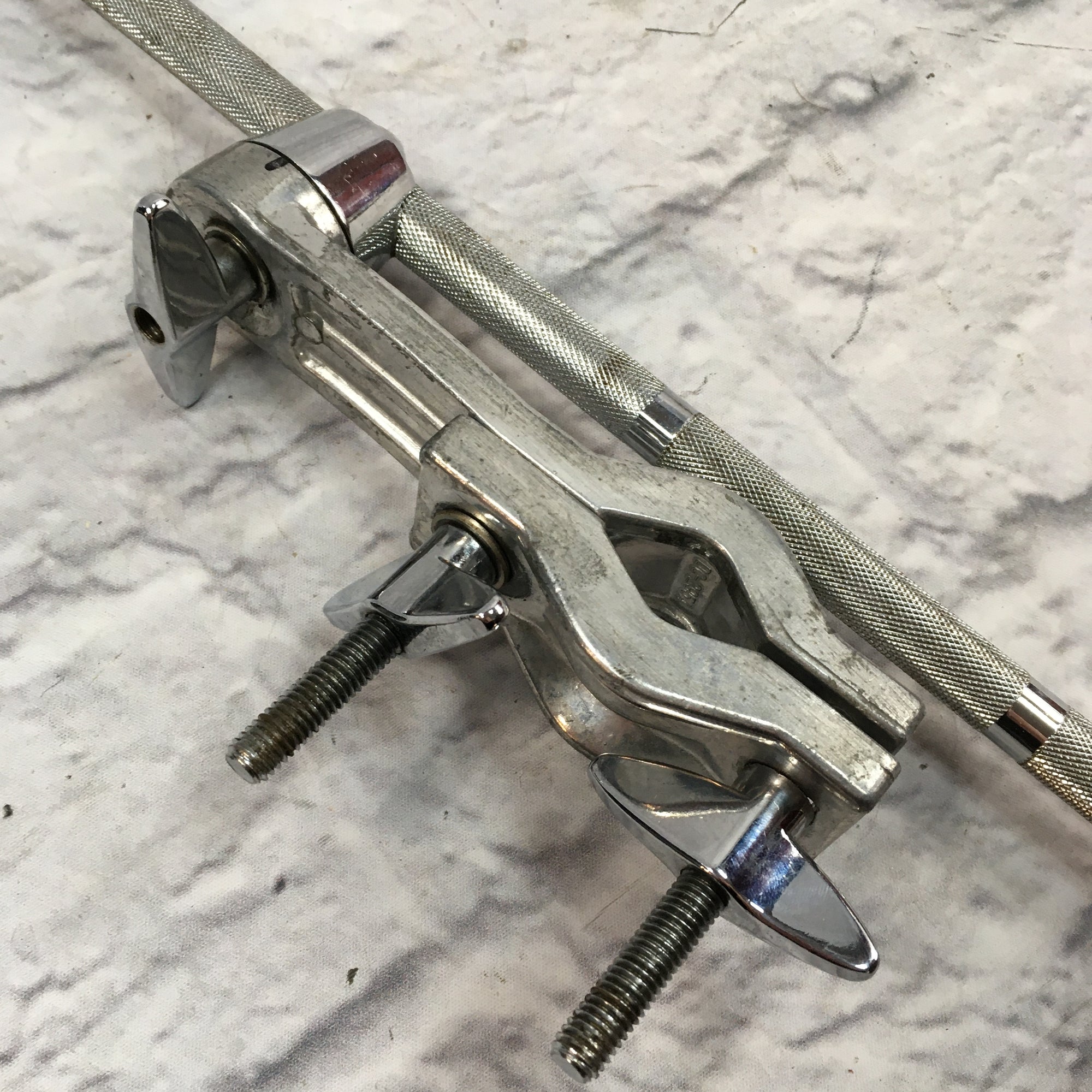 Percussion Clamp with Cymbal Arm