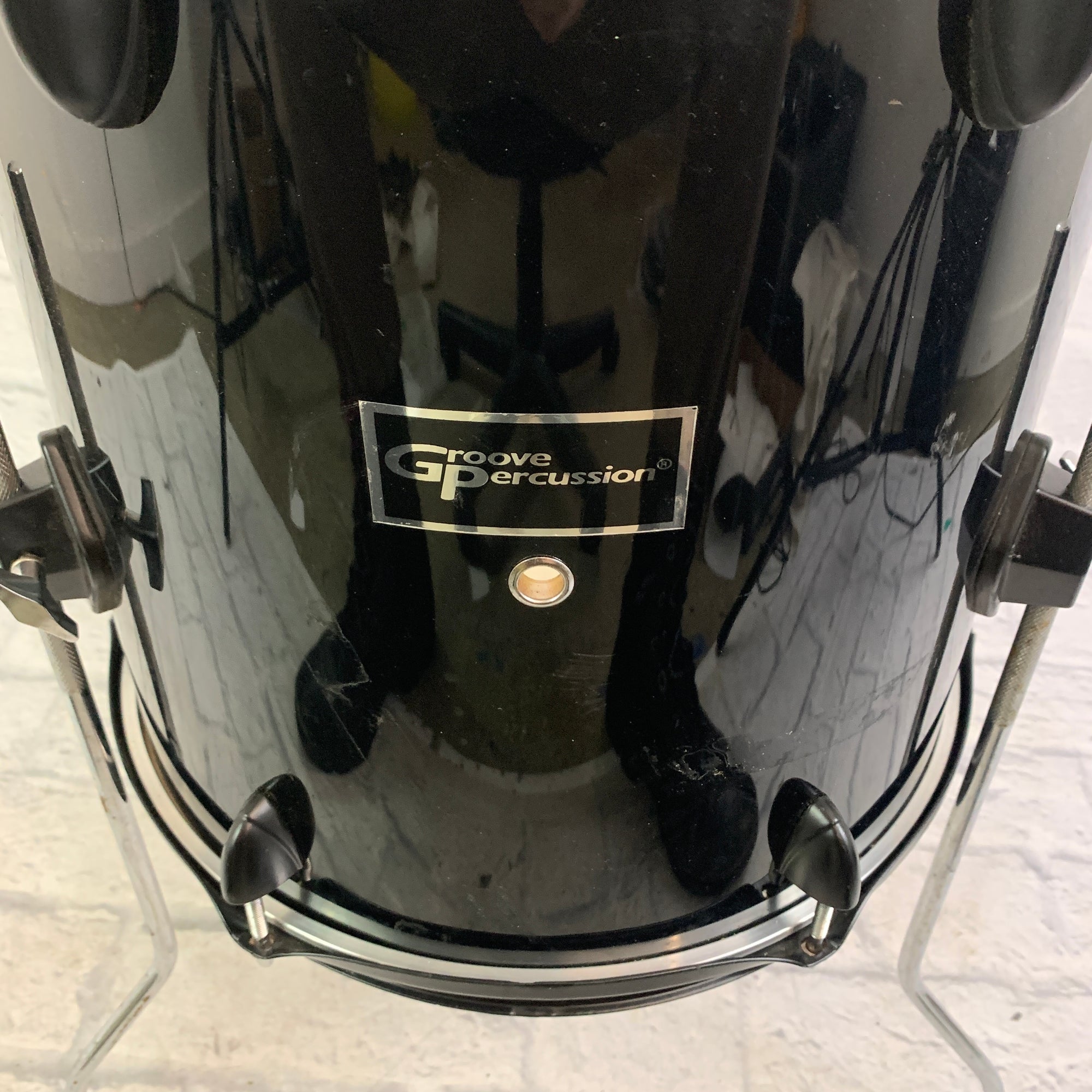 Groove Percussion Black Wrap 14" Floor Tom