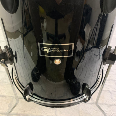 Groove Percussion Black Wrap 14" Floor Tom