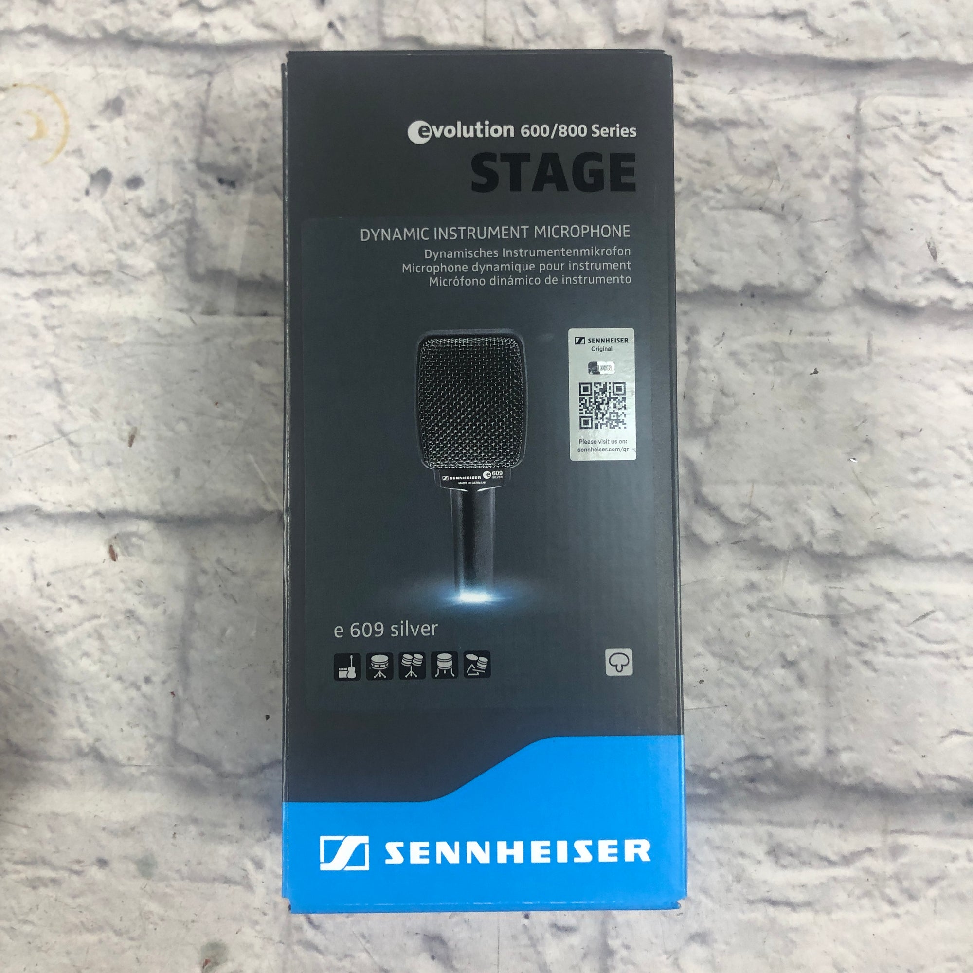 Sennheiser E609 Silver Instrument Microphone