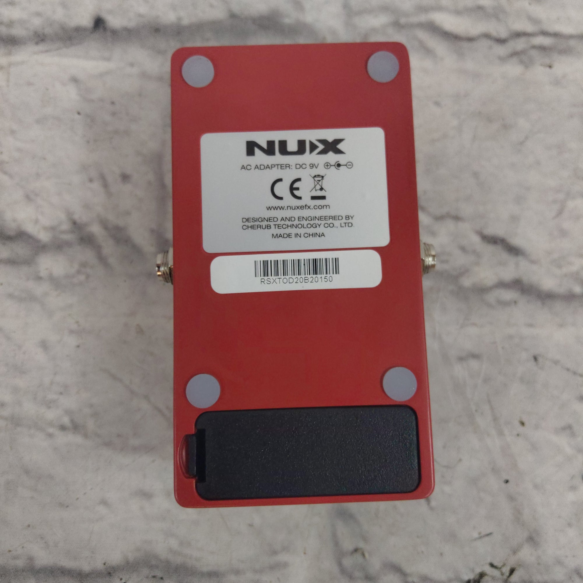 NuX Effects Reissue Series XTC OD Overdrive Pedal