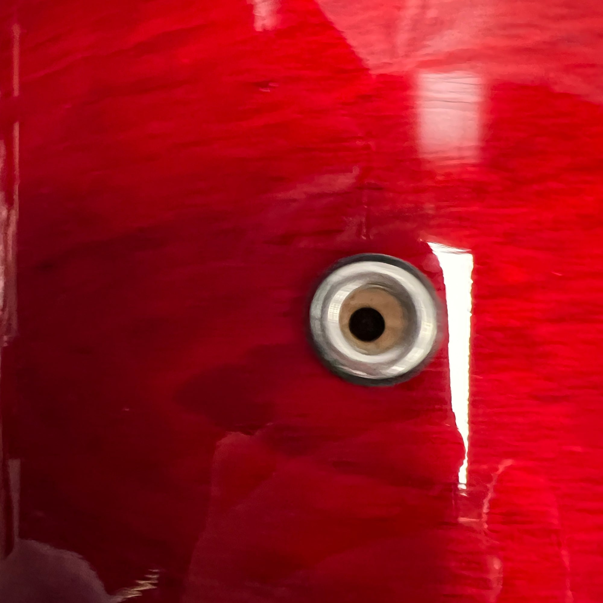 Pearl 14 Export Trans Red Floor Tom 14x14"