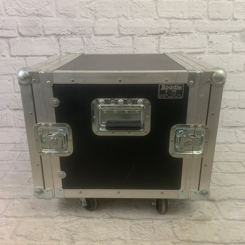 Roadie Tour 8U Rack Case w/ Wheels - Evolution Music