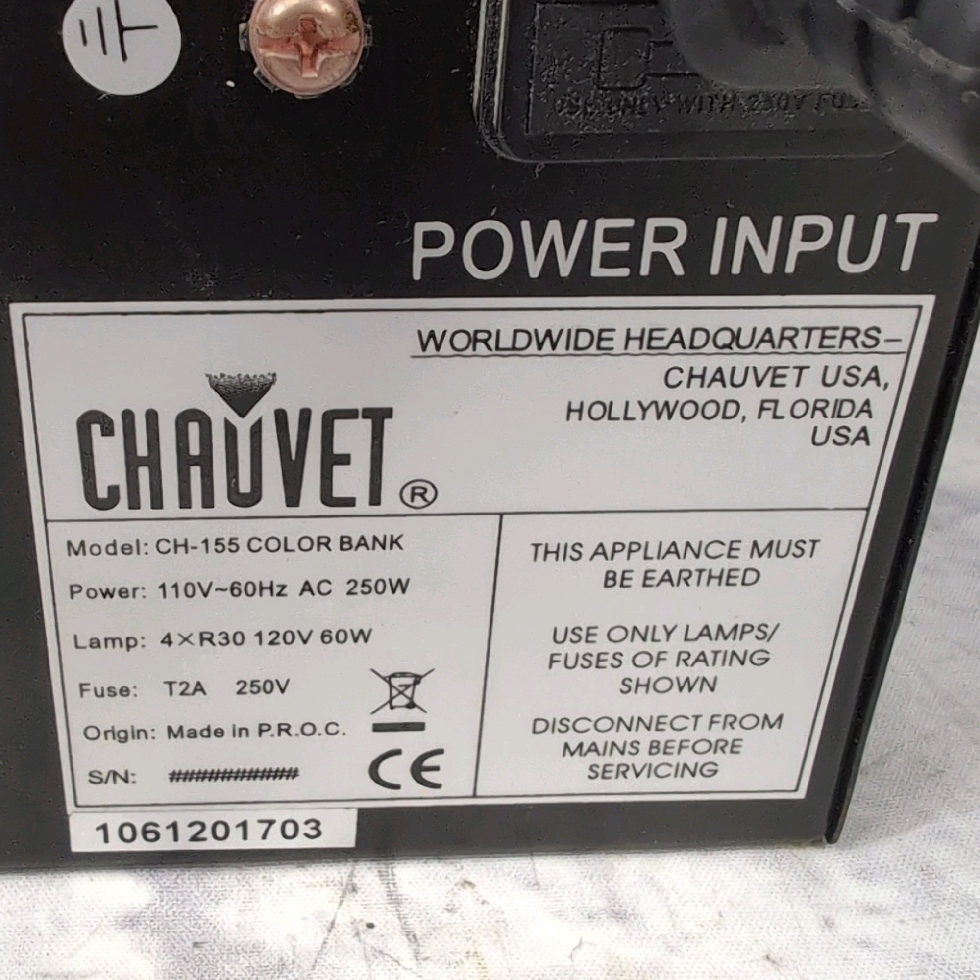 Chauvet CH-155 Color Bank Light