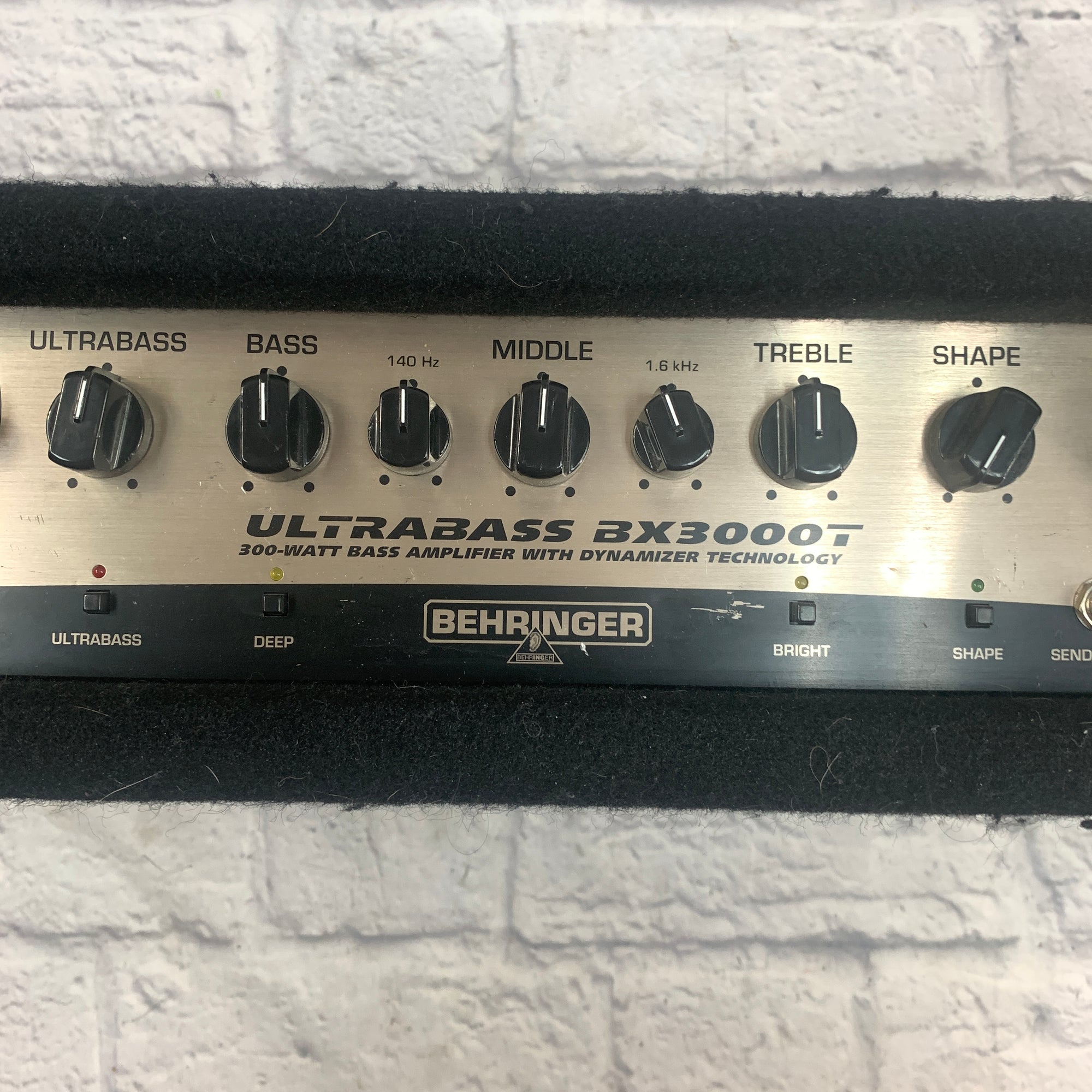 Behringer AX3000T Bass Amplifier Head