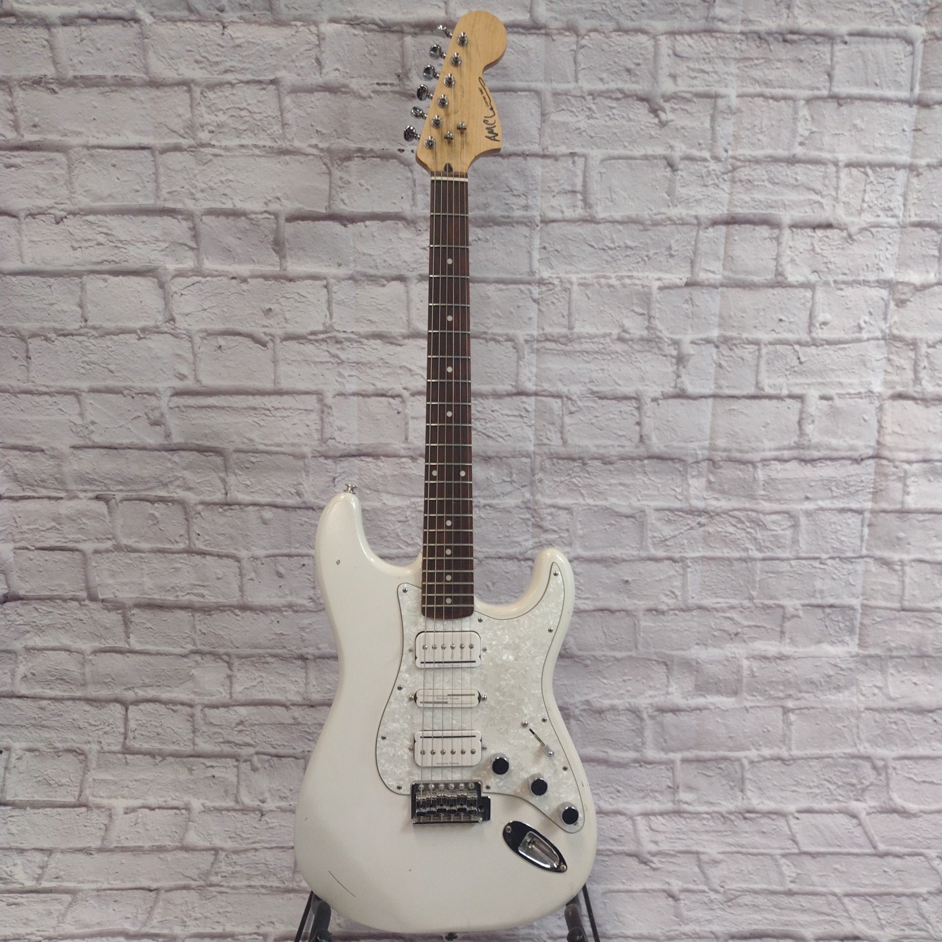 Unknown Partscaster Strat Style with Duncan P-Rails Electric Guitar