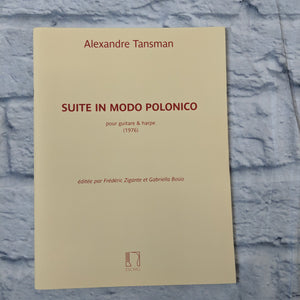 Max Eschig Suite in modo polonico (Guitar and Harp) Editions Durand Series Softcover Composed by Alexandre Tansman