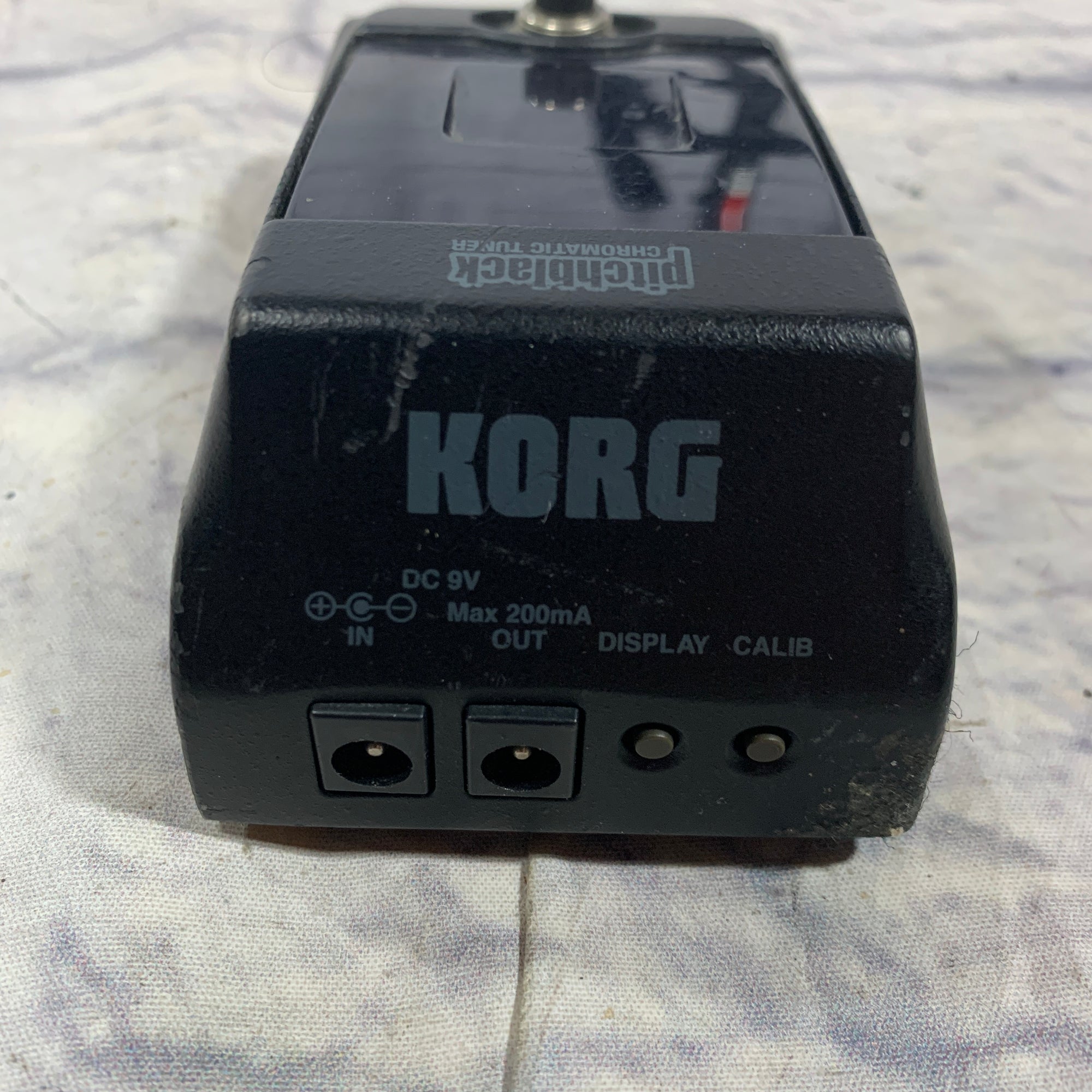 Korg Pitchblack Chromatic Tuner Pedal