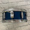 Vintage 14x5 inch Snare Drum Blue Sparkle MIJ Made in Japan