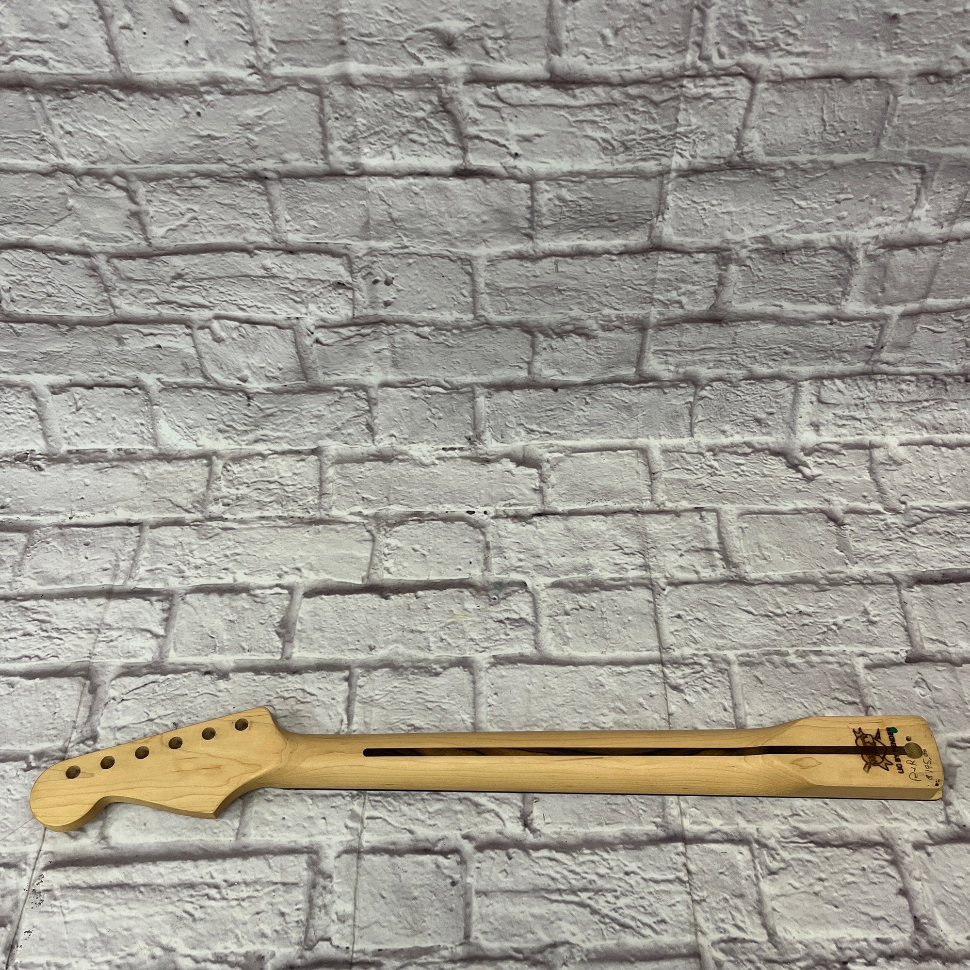 Mighty Mite 22 Fret Ebony Fretboard Guitar Neck w/ Top Nut