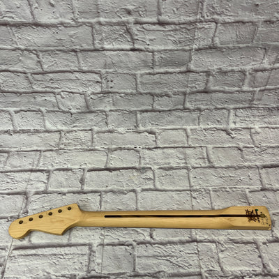 Mighty Mite 22 Fret Ebony Fretboard Guitar Neck w/ Top Nut