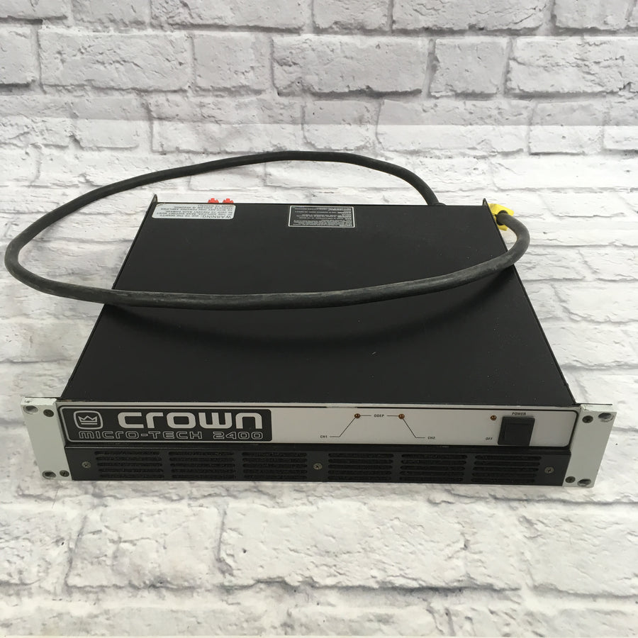 Crown MicroTech 2400 Power Amp