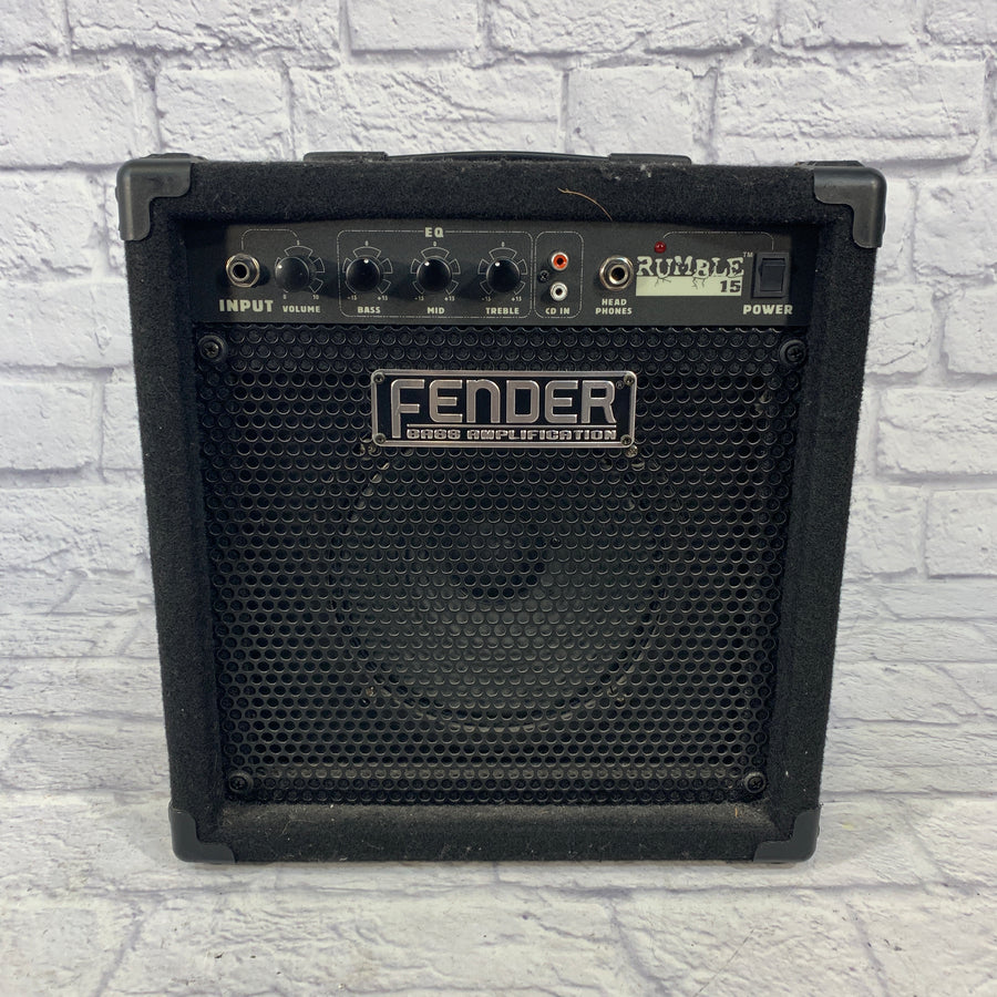 Fender Rumble 15 Bass Combo Amplifier