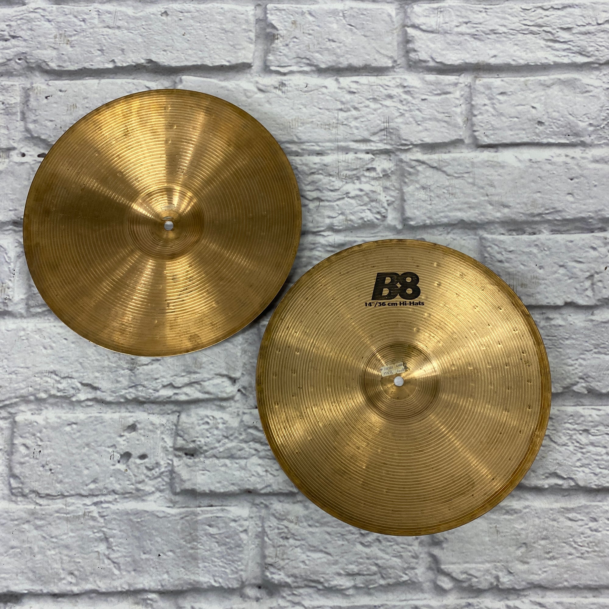 Sabian B8 14" Hi Hat Pair