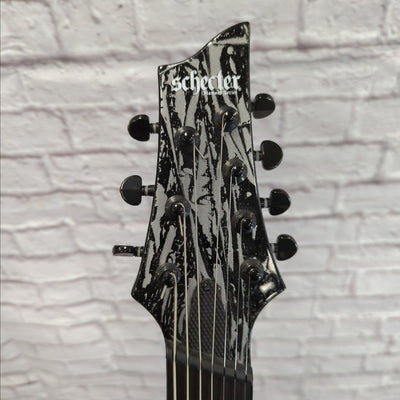 Schecter C-7 Silver Mountain Multi-Scale 7 String Electric Guitar