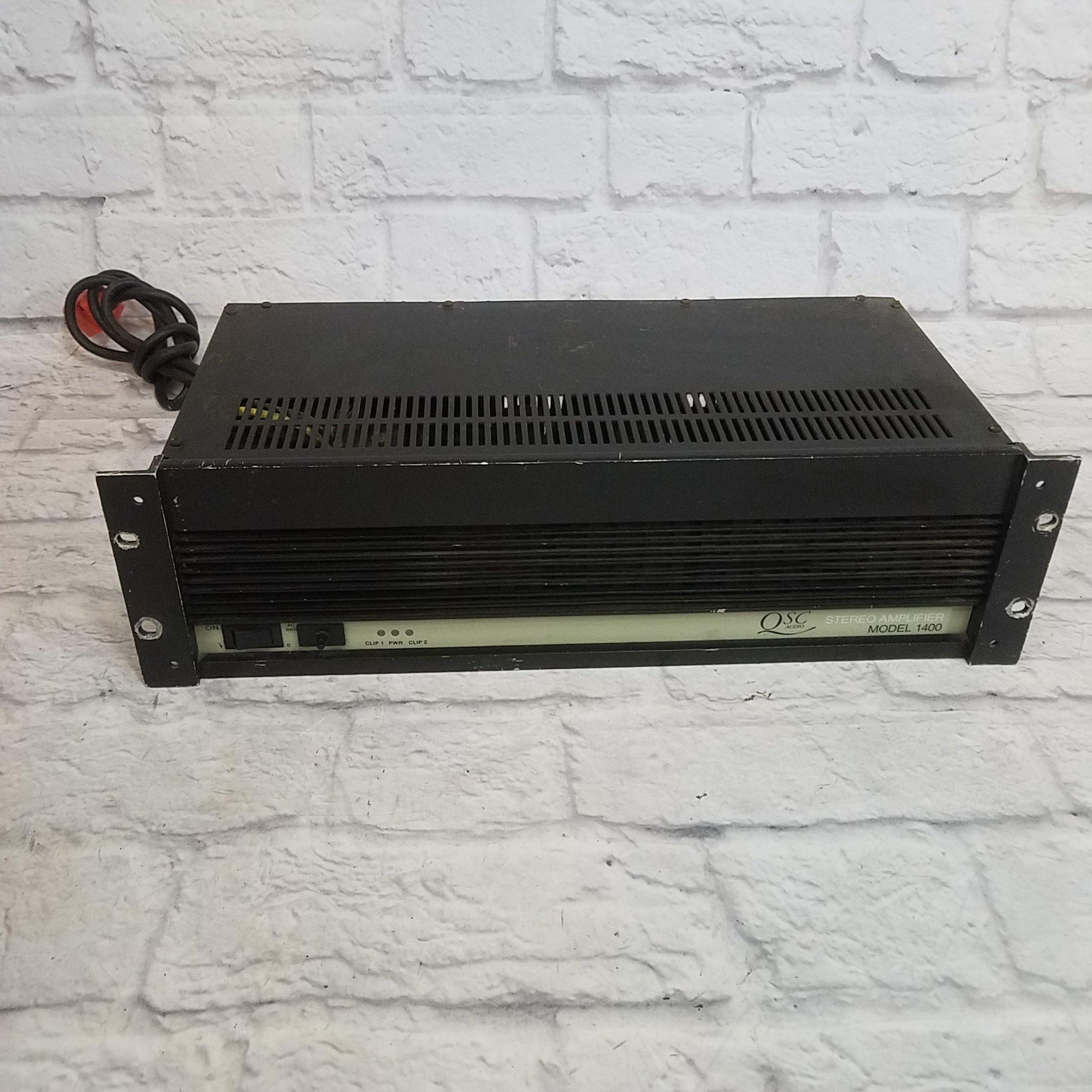 QSC Model 1400 Power Amplifier - Evolution Music