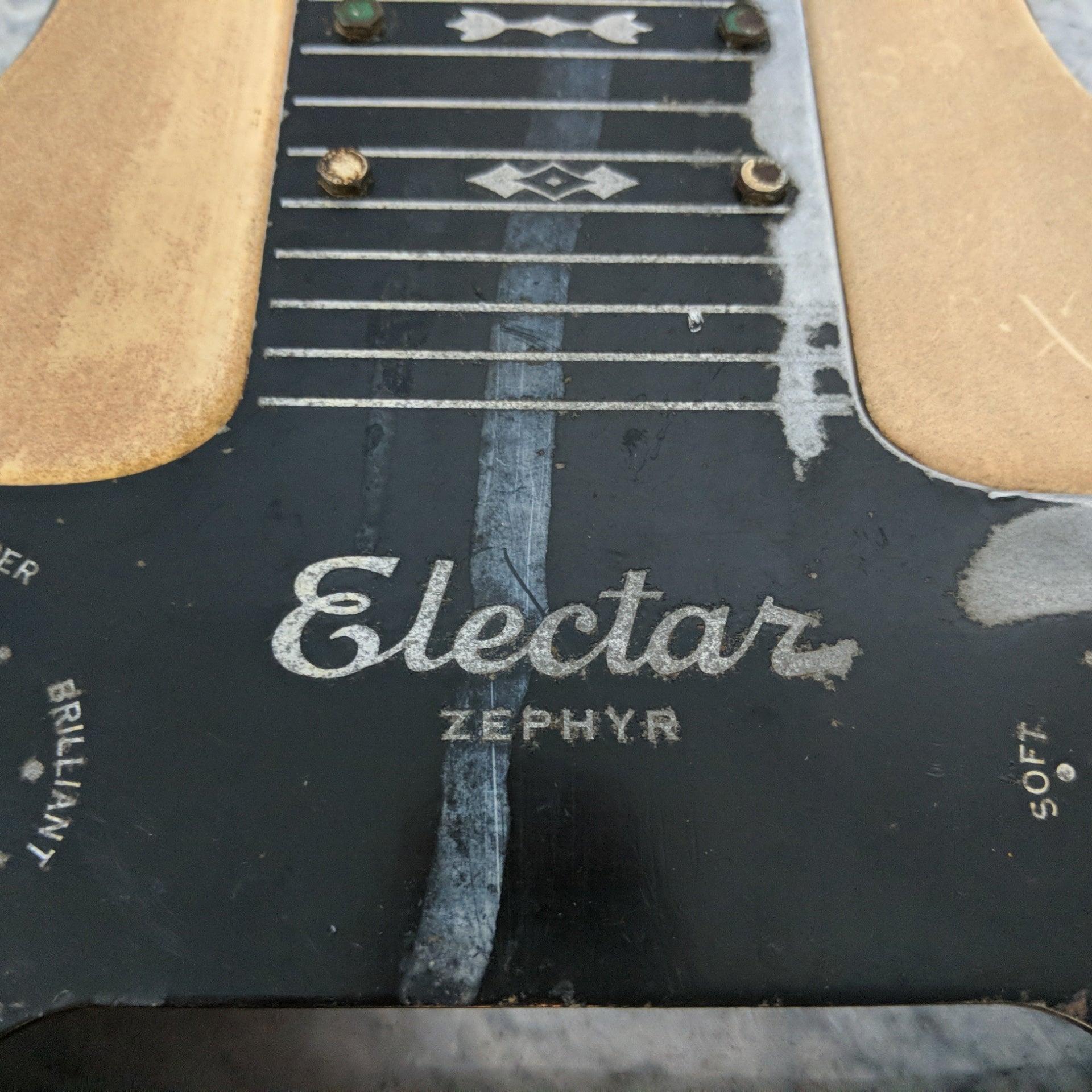 Vintage 1940s Epiphone Electar Zephyr Lap Steel Guitar As Is