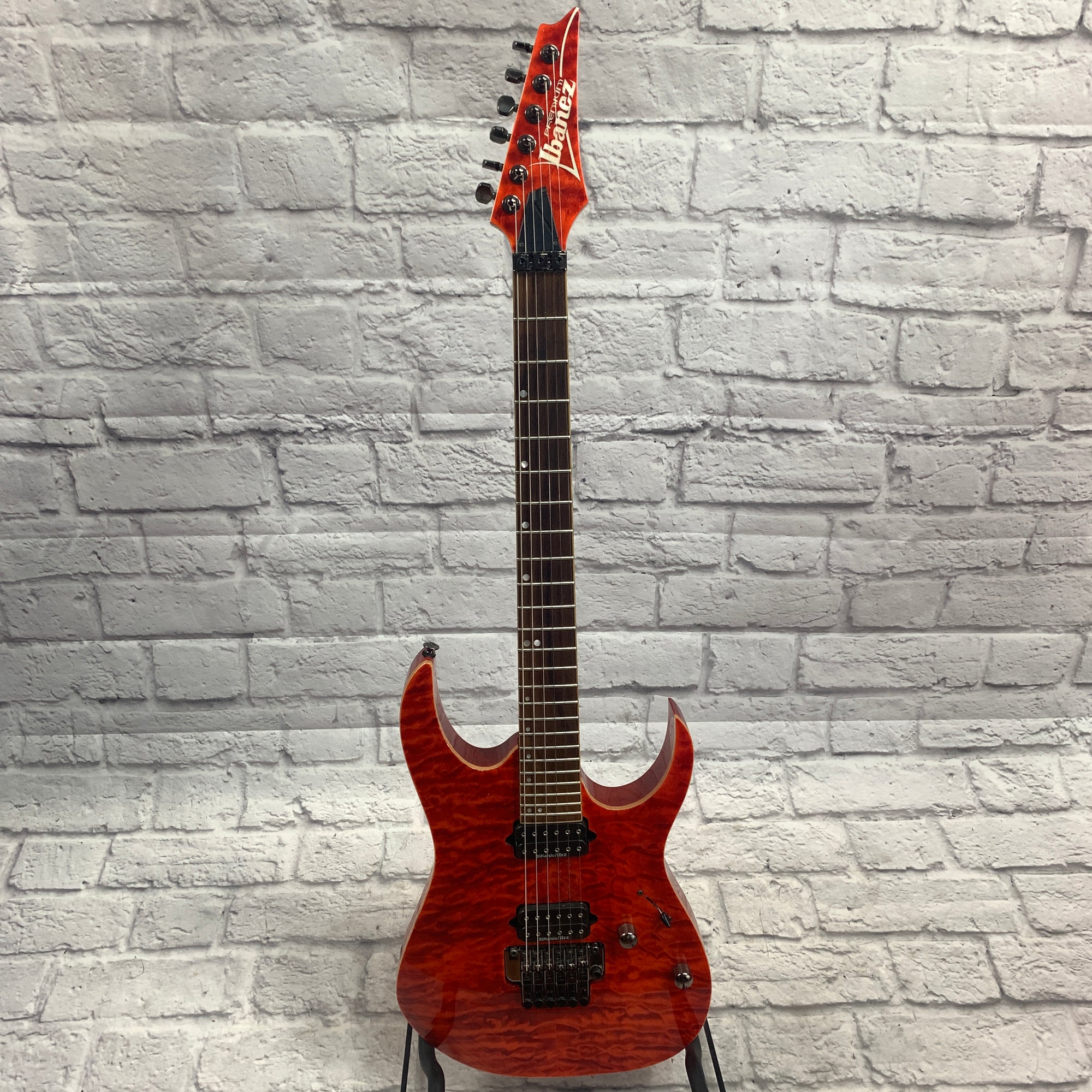 Ibanez RG920qm Liquid Inferno Finish WITH HSC
