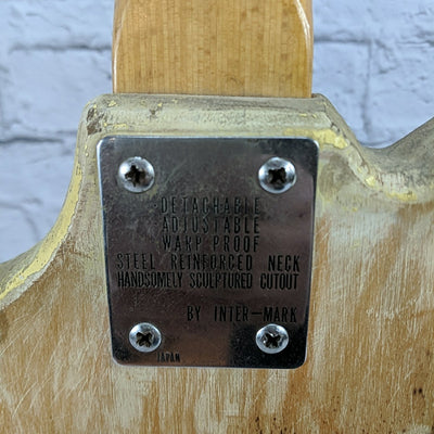 Unknown Vintage MIJ 4 String Bass Project - AS IS