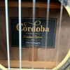 Cordoba 55FCE Negra Classical Acoustic Guitar w/ Case