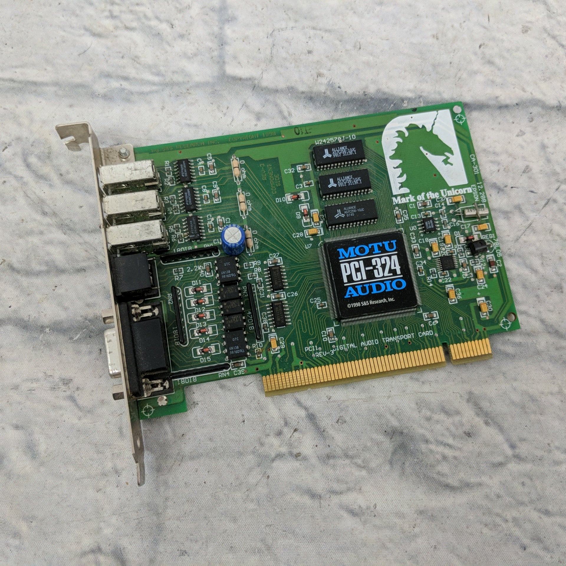 MOTU PCI-324 Interface Card