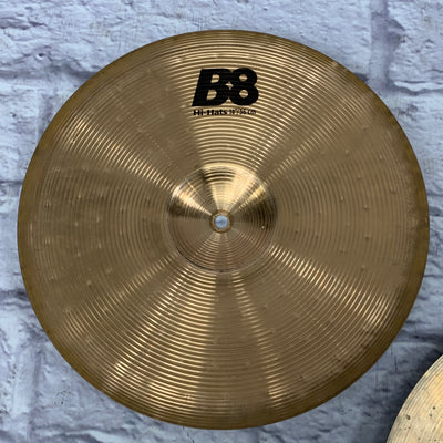 Sabian AA Fusion Top/B8 Bottom Hi Hat Cymbal Pair