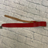 Levy's Red Leather 2.5" Guitar Strap