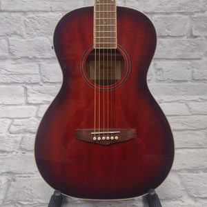 Ibanez PN12E VMS Parlor Acoustic-Electric Guitar