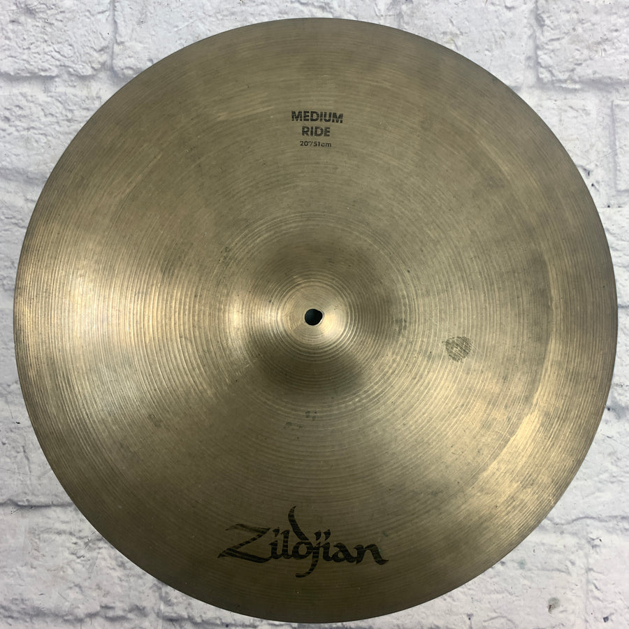 Zildjian 20 Medium Ride Keyholed
