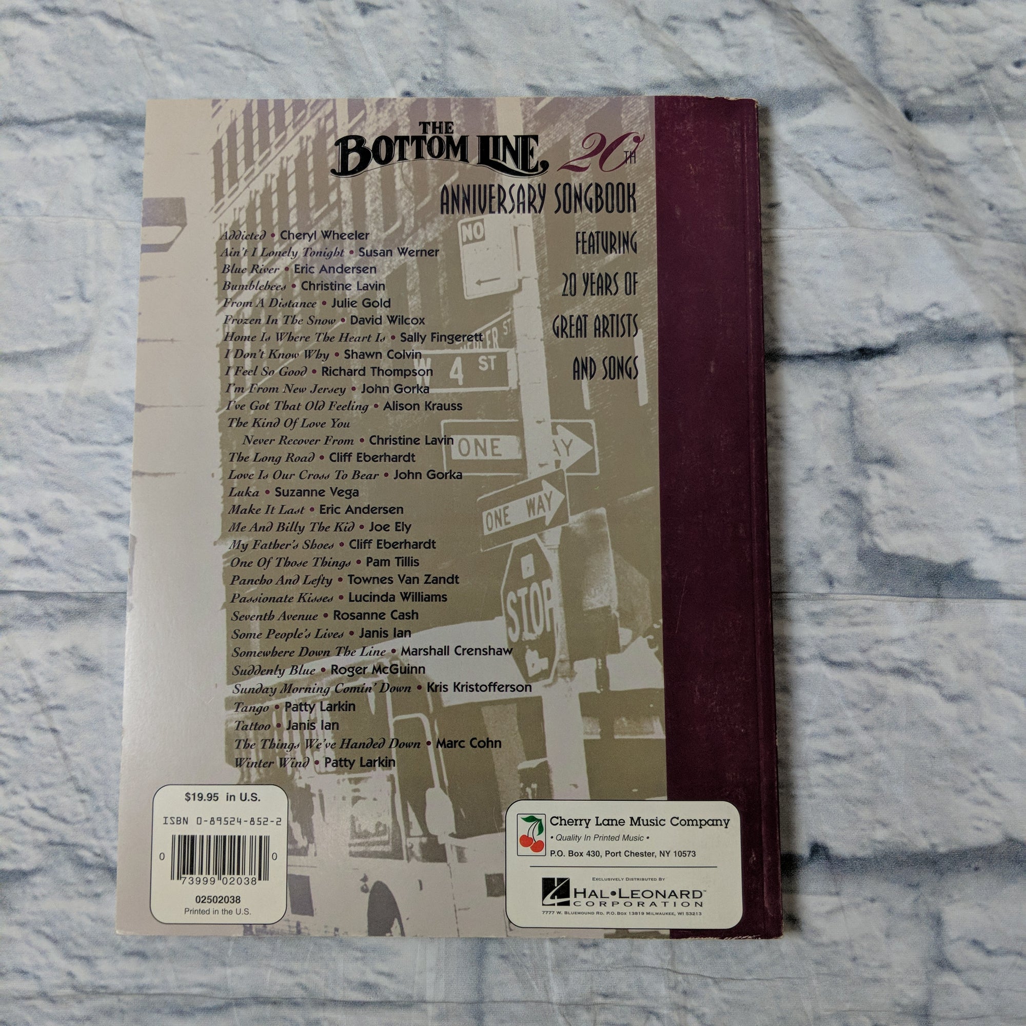 The Bottom Line 20th Anniversary Songbook