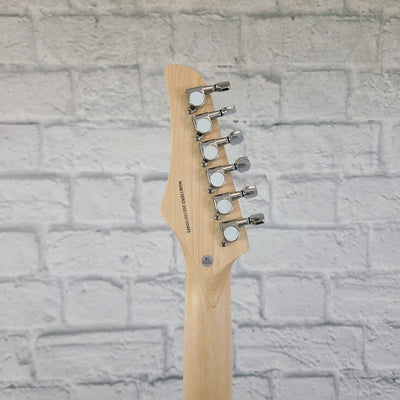 Nashville Guitar Works 135 Double Cutaway - Red, Maple Fretboard