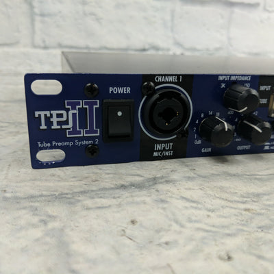 ART TPS II 2-Ch V3 Valve Voicing Variable Impedance Tube Microphone Preamp