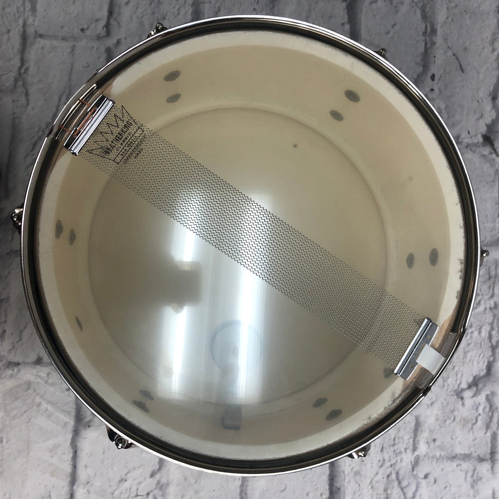 Ludwig Vintage 1961 Pioneer 14 x 6.5 White Marine Pearl 6-Lug Snare